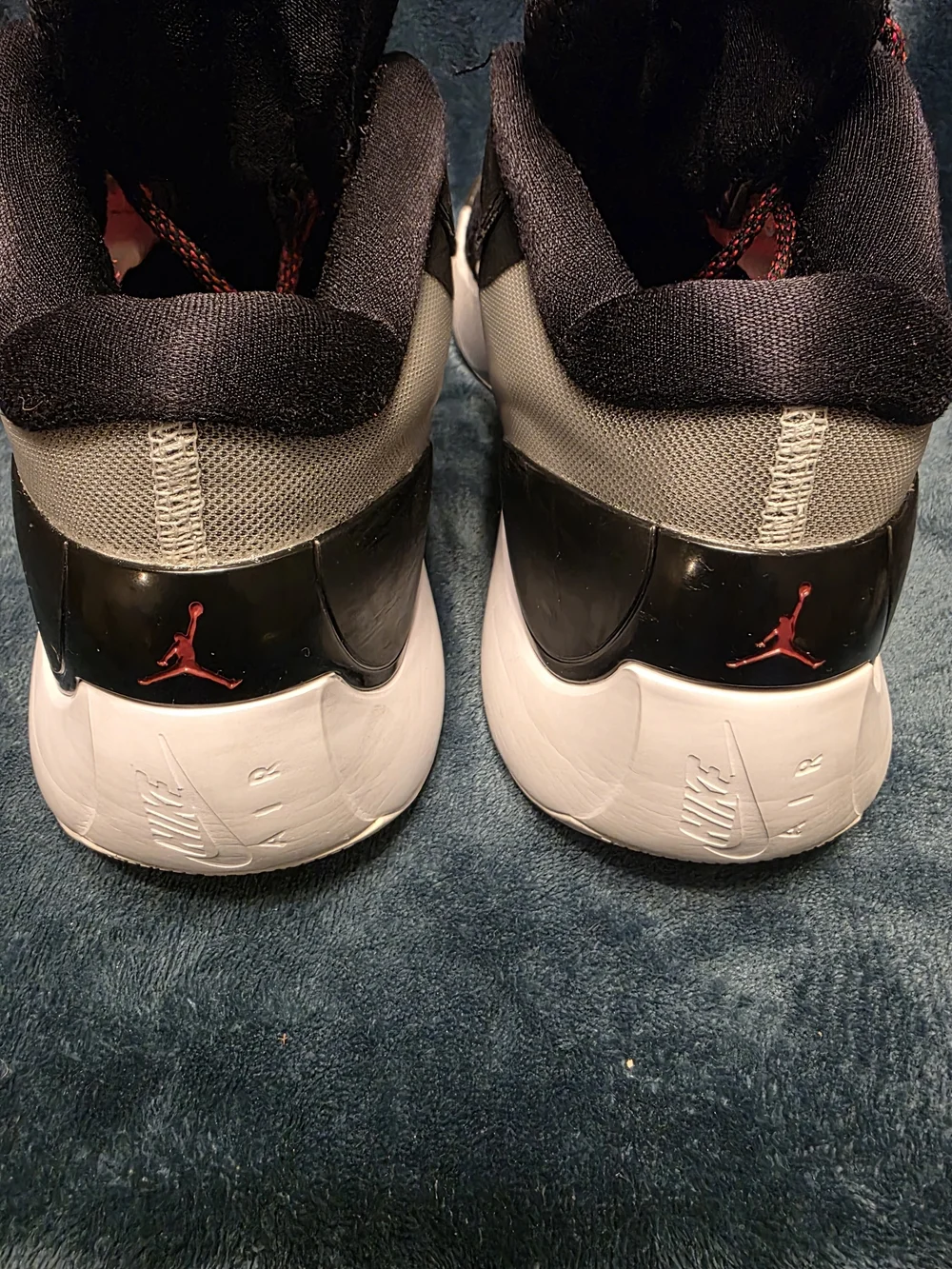 Jordan Men’s Black, Red and Cream Performance Basketball Shoes
